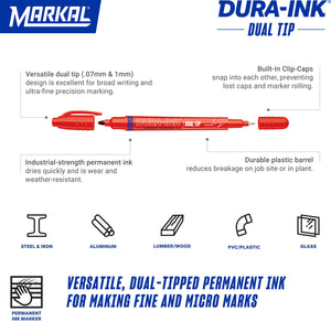 DURA-INK Dual Tip Permanent Marker DURA-INK Dual Tip Permanent Marker